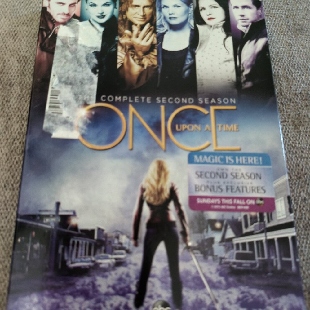ONCE UPON A TIME THE COMPLETE SECOND SEASON 5 DVD SET